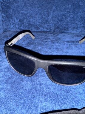 Gucci Black Wraparound Sunglasses